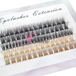 Gene false  smocuri tip banda Dramatic Lashes Extension Soft 3D  C/0,07/10mm Cod 5W01012